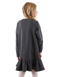 Giitter Rabbit Girl Anthracite Dress - 2