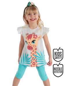Giraffe Girl Tunic&Leggings Set - Denokids