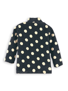Girl Dotted Cachet Coat - 4