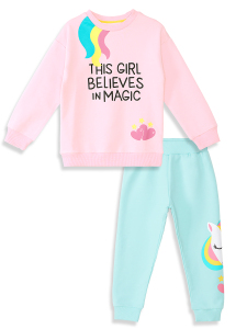 Girl Magic Kız Çocuk Eşofman Takım - 4