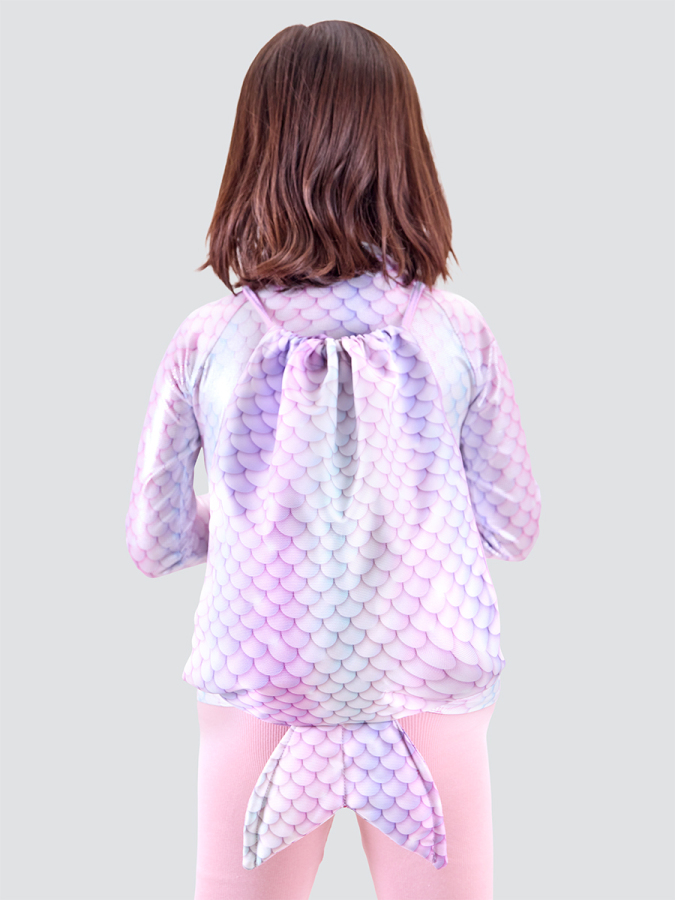 Girls Beach Backpack Bag Mermaid - 2
