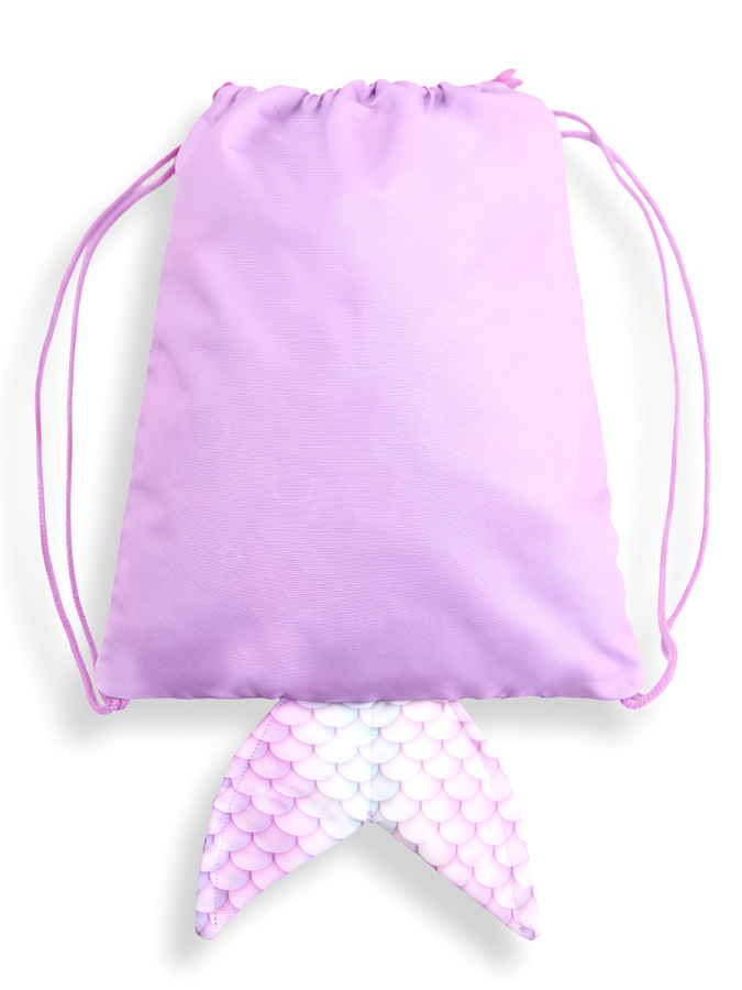 Girls Beach Backpack Bag Mermaid - 5