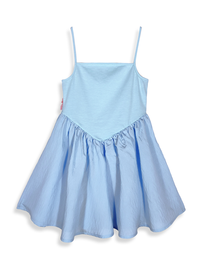 Girls Dress Blue Seahorse - 5