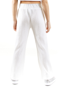 Girl's Ecru Basic Flare Leg Sweatpants - 2