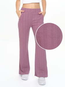 Girl's Rose Basic Flare Leg Sweatpants - 1