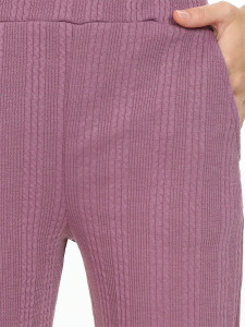 Girl's Rose Basic Flare Leg Sweatpants - 3