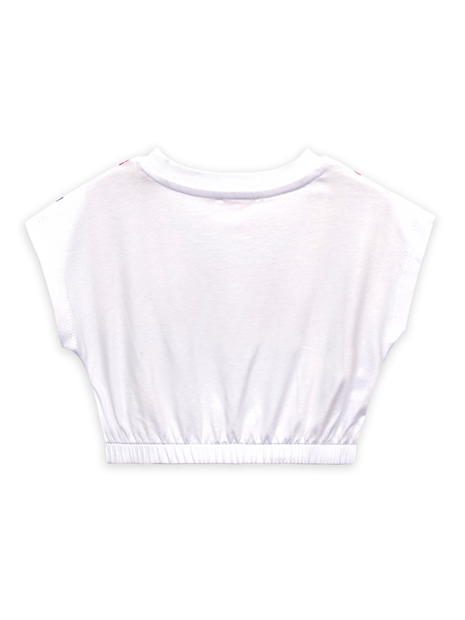 Girls Set Crop Top&Skirt Floral - 8