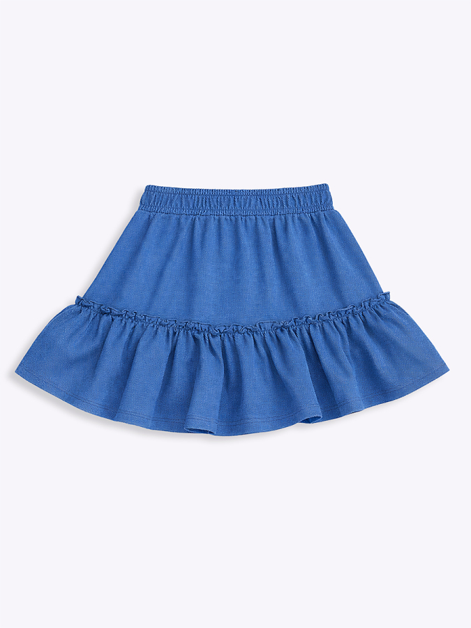 Girls Set Crop Top&Skirt Floral - 8