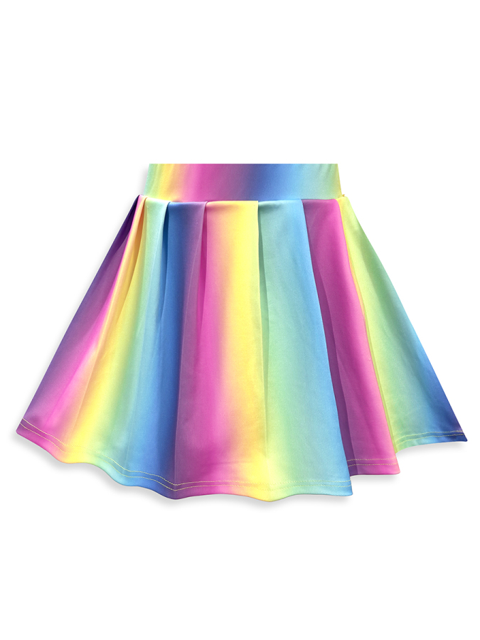 Girls Sports Leggings and Crop Top - 9