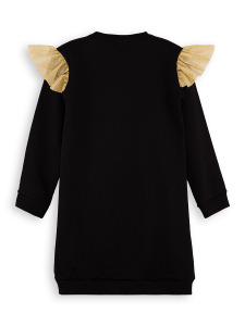 Glitter Cat Girl Black Dress - 4