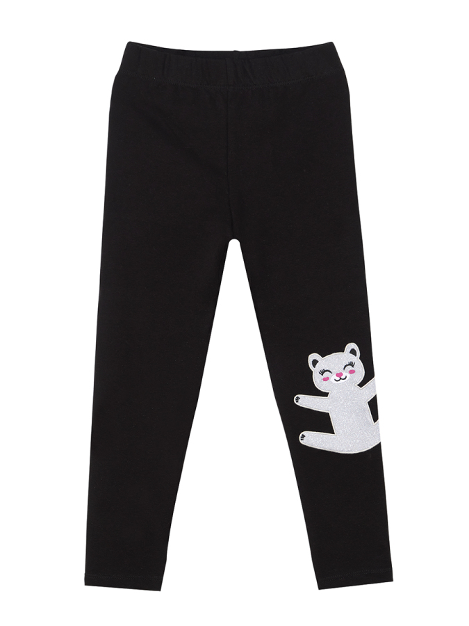 Glitter Leo Girl T-shirt&Leggings Set - 8