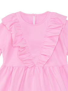 Glitter Unicorn Girl Pink Dress - 6