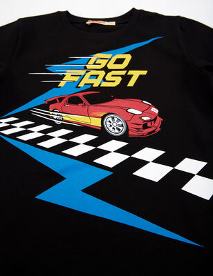 Go Fast Boy T-shirt&Pants Set