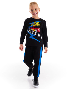 Go Fast Boy T-shirt&Pants Set - Mushi