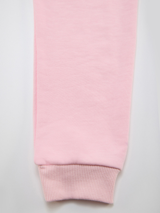 Gökkuşağı Panda Kız Çocuk T-Shirt Pantolon Takım - 8