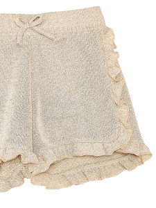 Golden Bunny Girl T-shirt&Shorts Set - 2