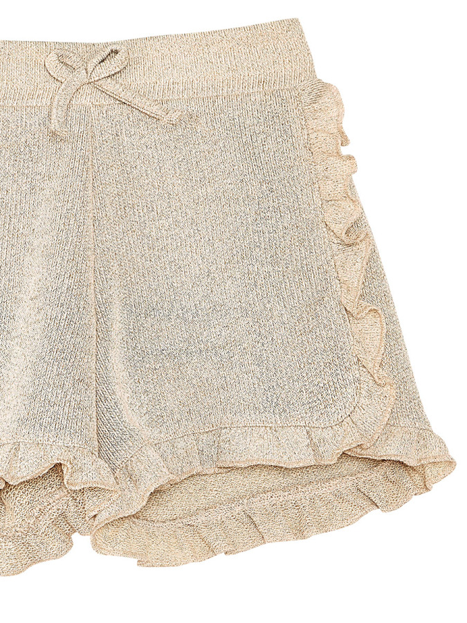 Golden Bunny Girl T-shirt&Shorts Set - 2