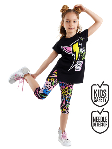 Good Vibes Girl T-shirt&Leggings Set - MSHB&G