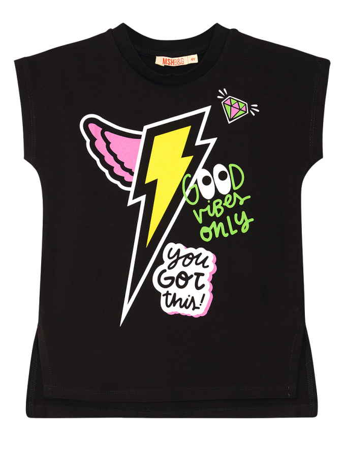 Good Vibes Girl T-shirt&Leggings Set - 5