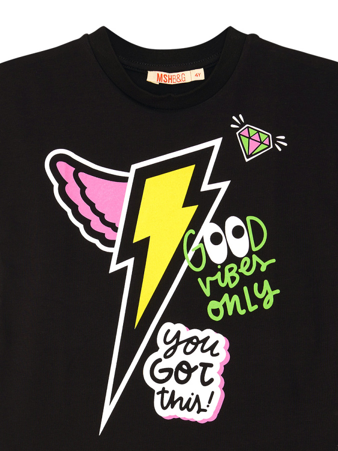 Good Vibes Girl T-shirt&Leggings Set - 8