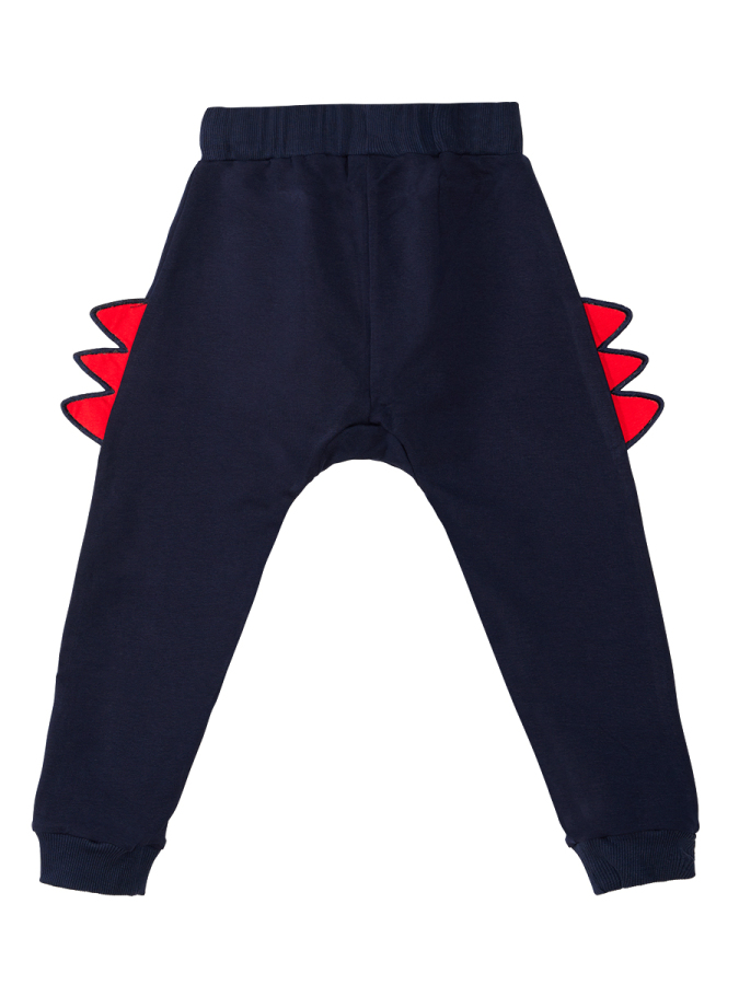 Gözlüklü Dino Erkek Çocuk Kışlık T-shirt Pantolon Takım - 7