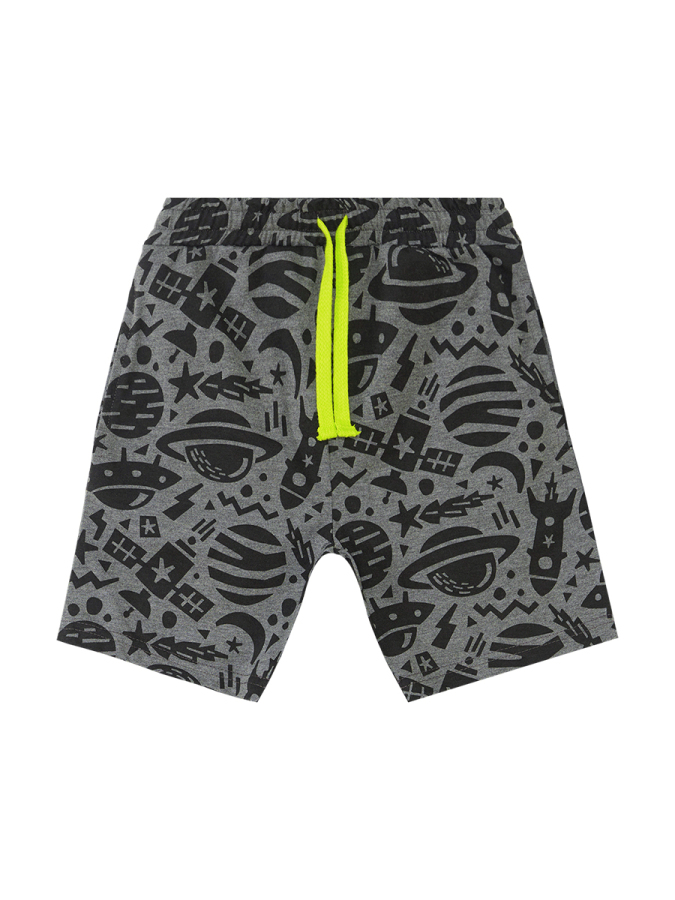Grey Space Boy T-shirt&Shorts Set - 7
