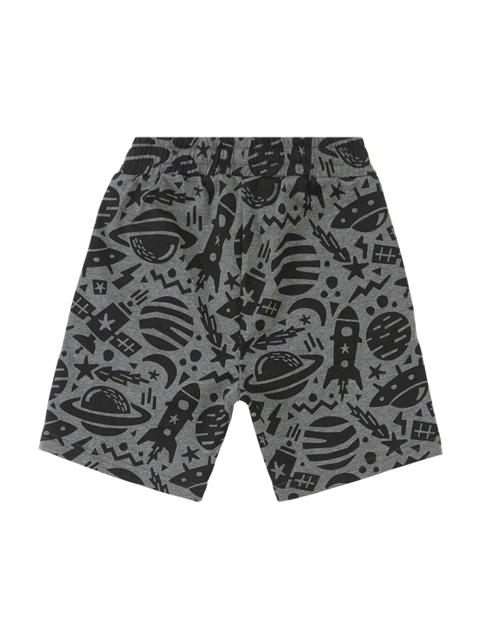 Grey Space Boy T-shirt&Shorts Set - 8