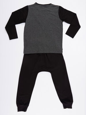 Grey Star Boy T-shirt&Pants Set
