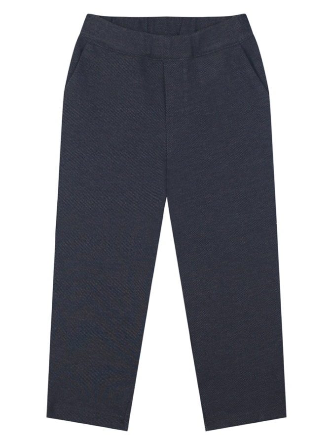 Gri Beli Lastikli Yandan Cepli Erkek Çocuk Pantolon - 1