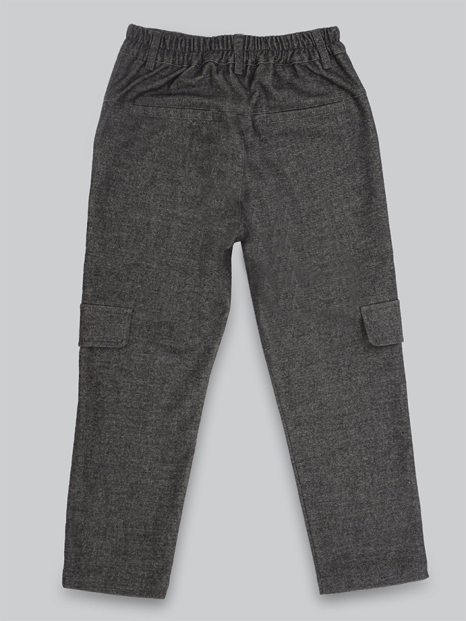 Gri Erkek Çocuk Kargo Pantolon - 5