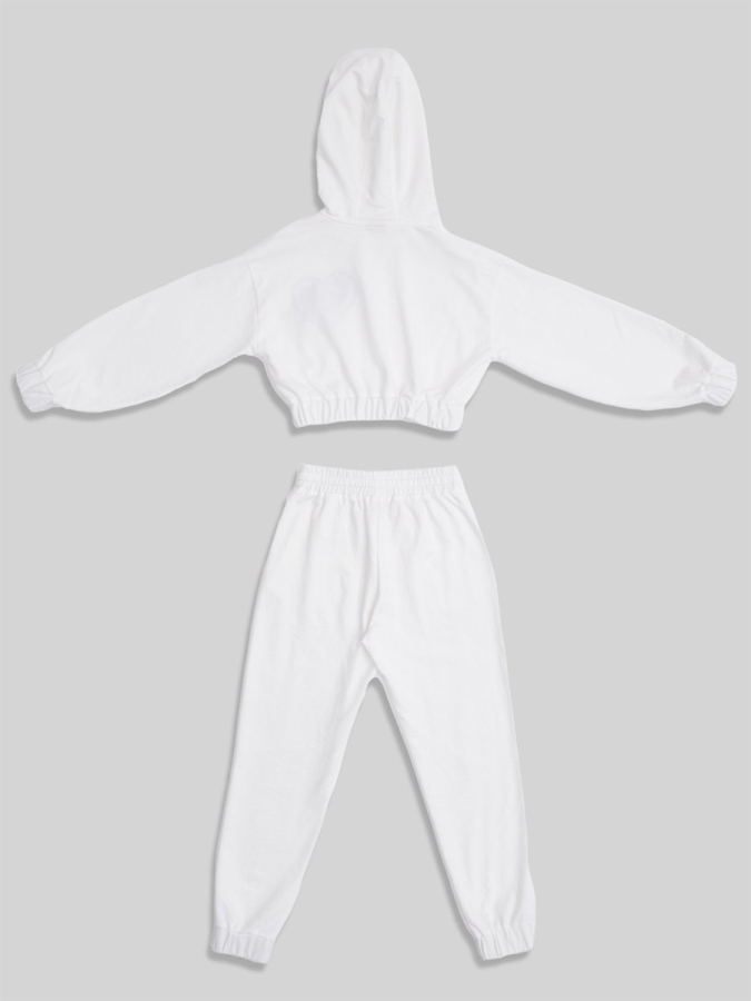 Gro Kız Çocuk Sweatshirt Eşofman Altı 2'li Takım - 4