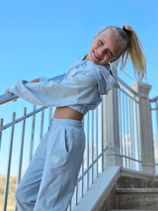 Gro Kız Çocuk Sweatshirt Eşofman Altı 2'li Takım - 4