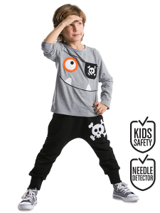 Happy Pirate Erkek Çocuk Rahat T-shirt Pantolon Takım - 1