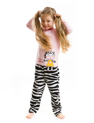 Happy Zebra Girl Pyjama Set