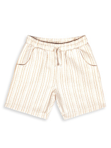 Erkek Çocuk Şort Keten Görünümlü Dokuma Kumaş Yazlık Şort - 4