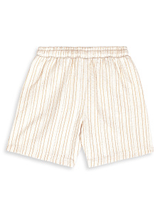 Erkek Çocuk Şort Keten Görünümlü Dokuma Kumaş Yazlık Şort - 5