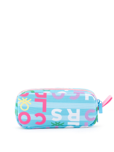 Harf Baskılı Çift Bölme Kız Çocuk Kalemlik - 4