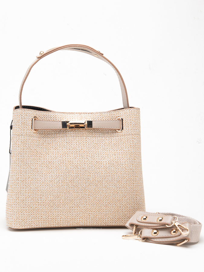 Hasır Omuz Çantası - 3