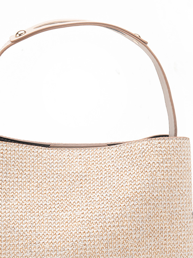 Hasır Omuz Çantası - 4