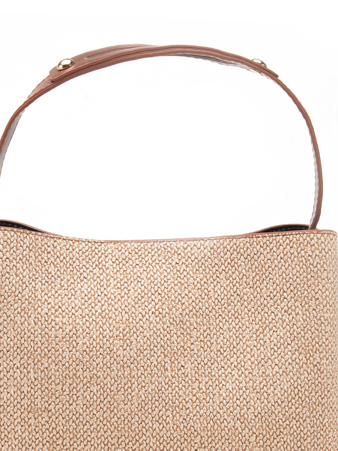 Hasır Omuz Çantası - 9