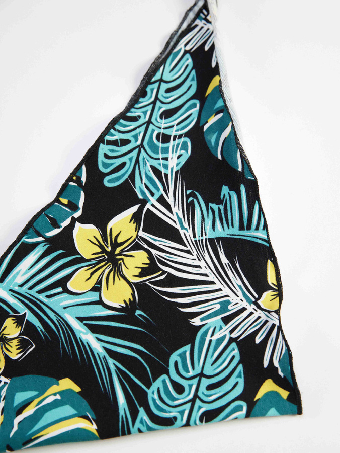 Hawaii Erkek Çocuk T-shirt Şort Bandana Takım - 7