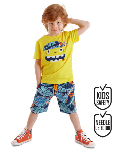 Hawaian Pirate Boy T-shirt&Shorts Set - Denokids