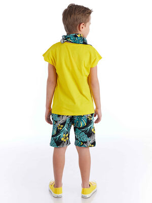 Hawaii Pirate Boy T-shirt&Shorts&Bandana Set