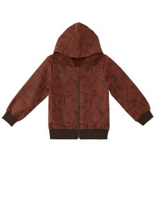 Hayvanlar Erkek Bebek Kahverengi Sweatshirt - 2