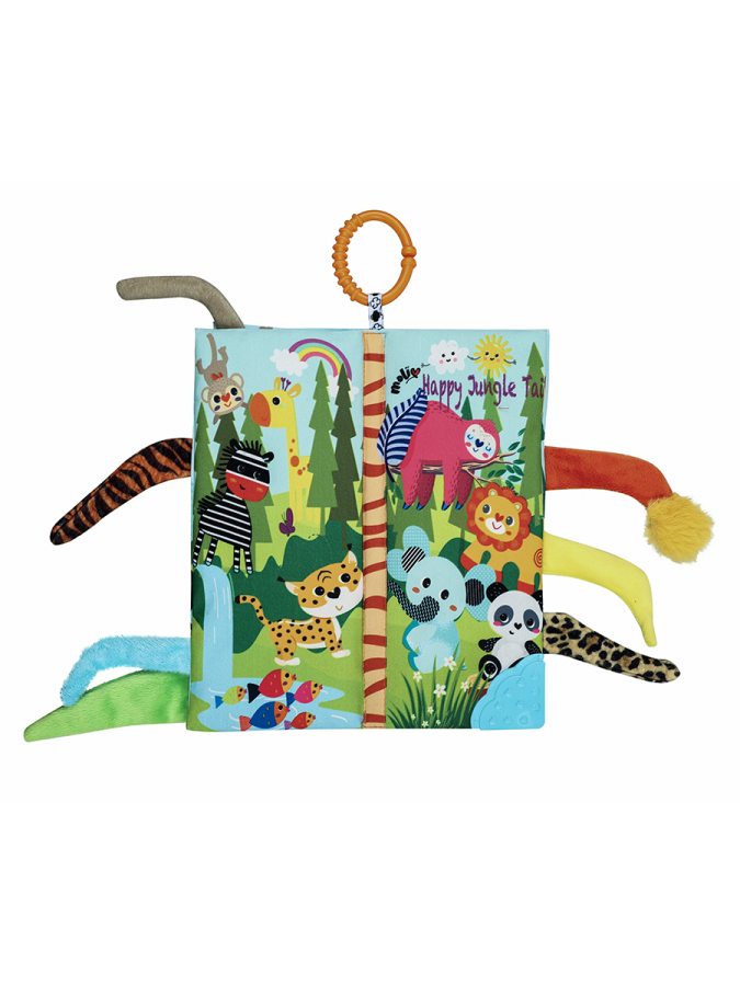 Hayvanları Öğreten İlk Kumaş Kitabım Kuyruklu ve Hışırtılı - 4