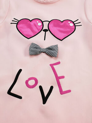 Heart Cat Girl Dress