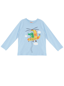 Helikopter Erkek Çocuk Uzun Kollu T-shirt Pantolon Takım - 5