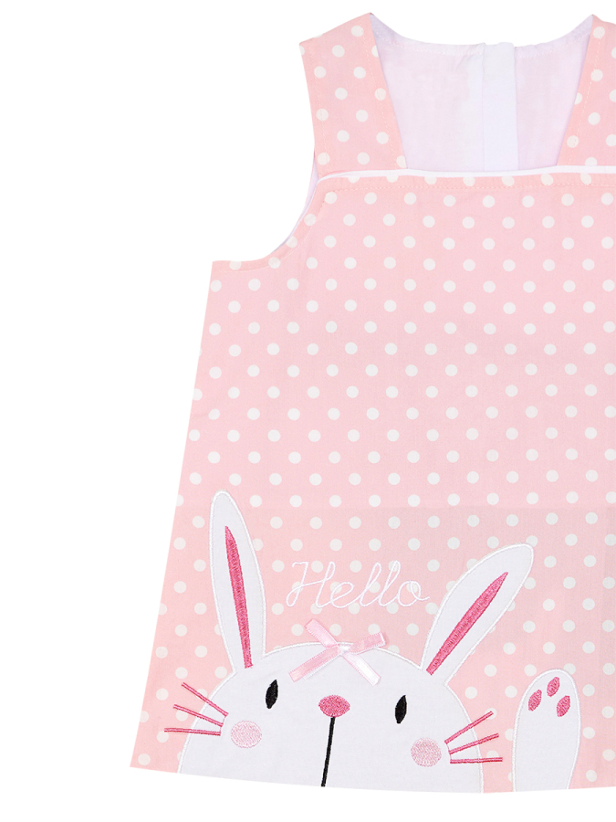 Hello Rabbit Pink Tunic Set - 3