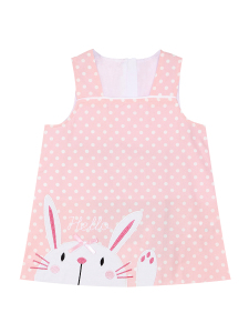 Hello Rabbit Pink Tunic Set - 8