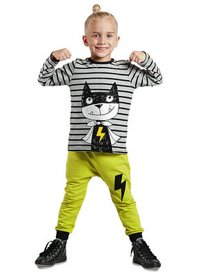 Hero Cat Boy Pants Set